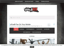 Tablet Screenshot of estilorx.com